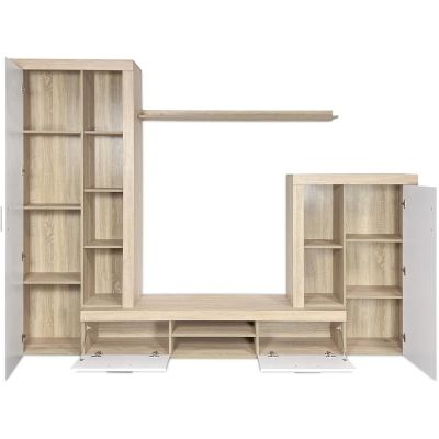 Mueble de salón y TV Composición de salón grande 263 Cm