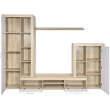 Mueble de salón y TV Composición de salón grande 263 Cm